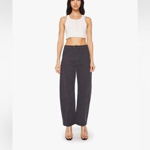 MOTHER The Half Pipe Flood High-Rise Barrel Jeans